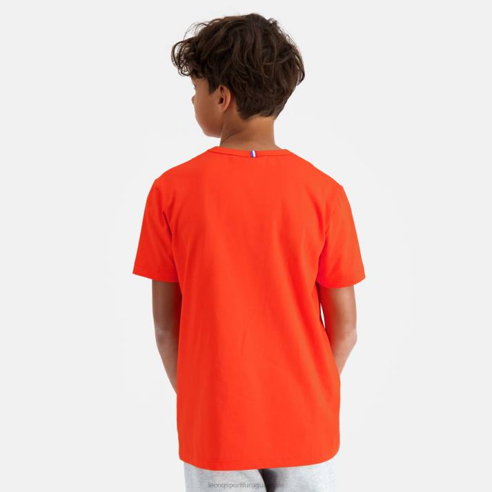 ropa XFVP645 niños Le Coq Sportif camiseta multicolor