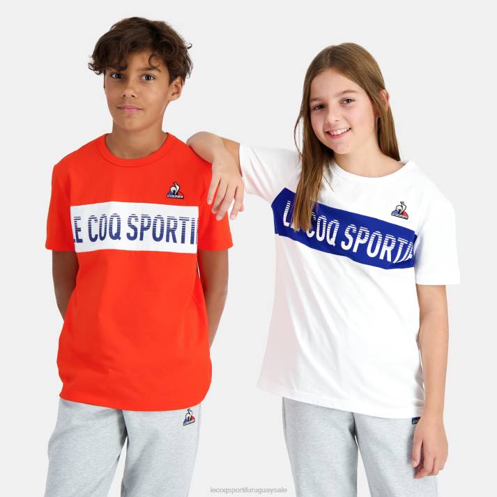 ropa XFVP645 niños Le Coq Sportif camiseta multicolor