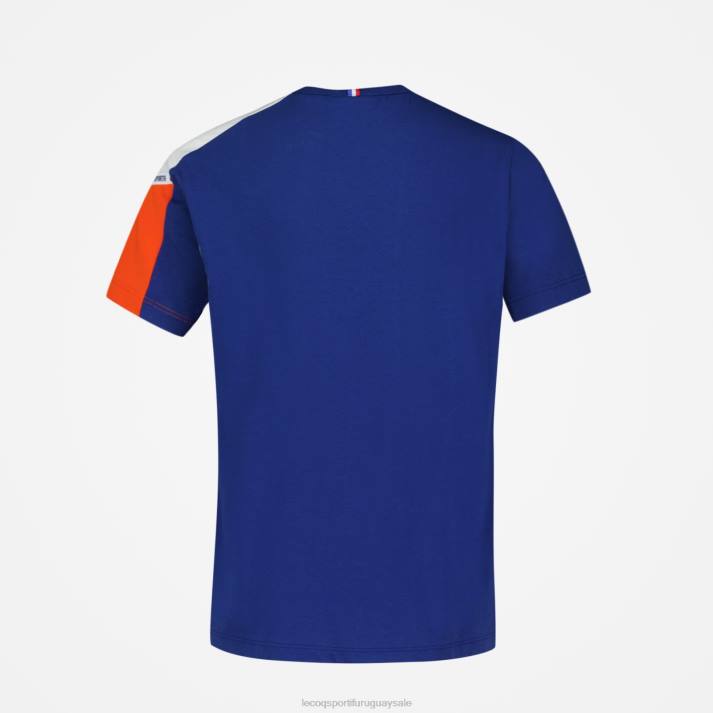 ropa XFVP651 niños Le Coq Sportif camiseta azul