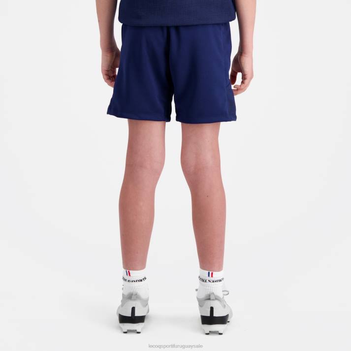ropa XFVP413 niños Le Coq Sportif réplica corta - xv de france azul