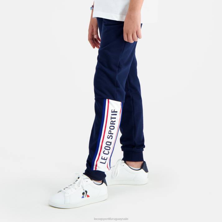 ropa XFVP652 niños Le Coq Sportif pantalon azul