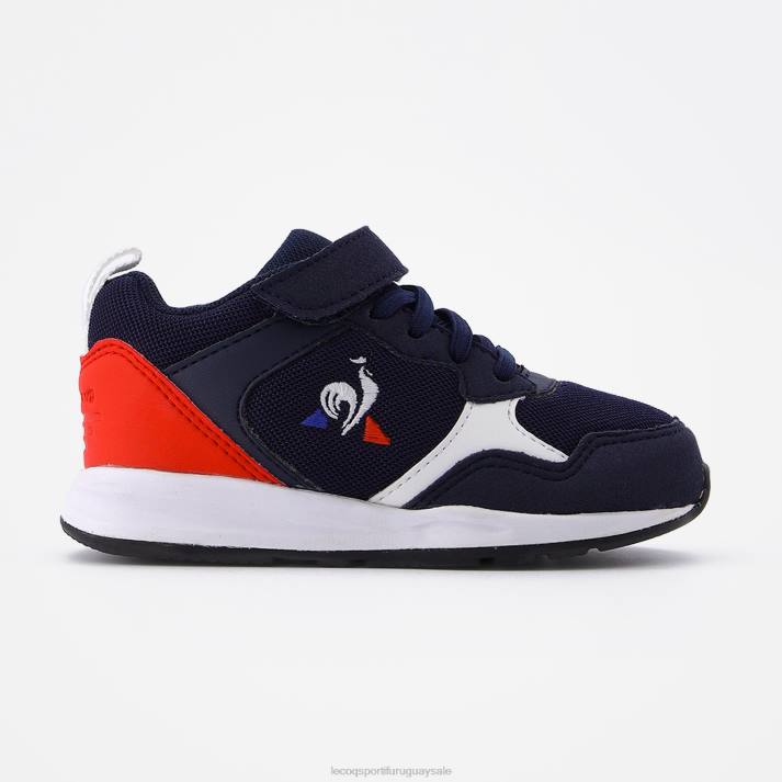zapatos XFVP675 niños Le Coq Sportif zapato lcs r500 azul bebe