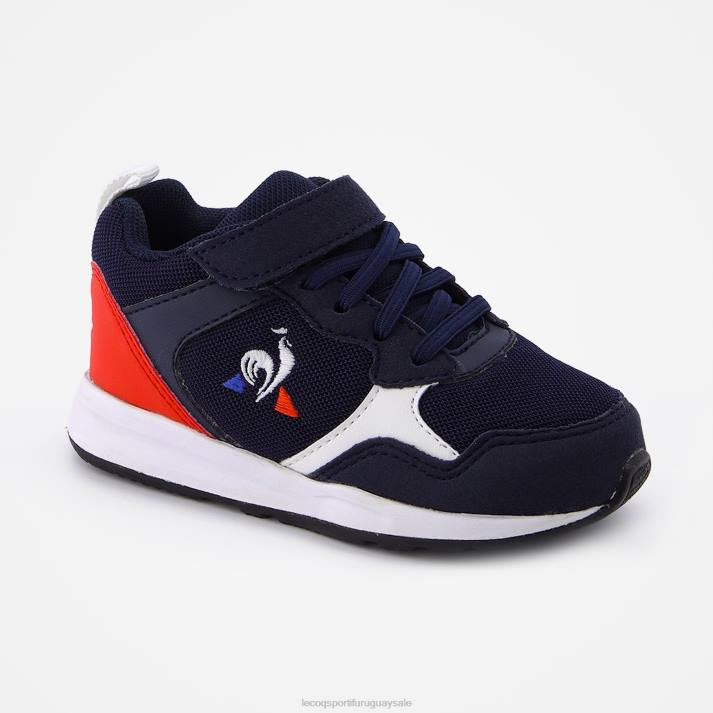 zapatos XFVP675 niños Le Coq Sportif zapato lcs r500 azul bebe