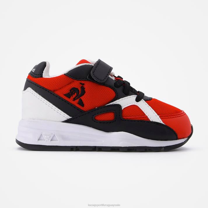 zapatos XFVP678 niños Le Coq Sportif zapato lcs r850 bebe rojo