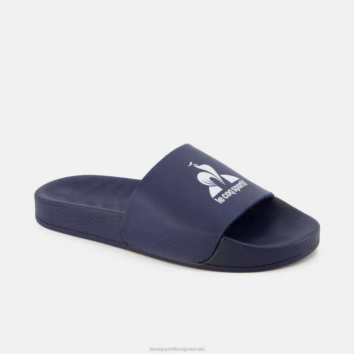 zapatos XFVP424 niños Le Coq Sportif diapositivas hechas en francia azul