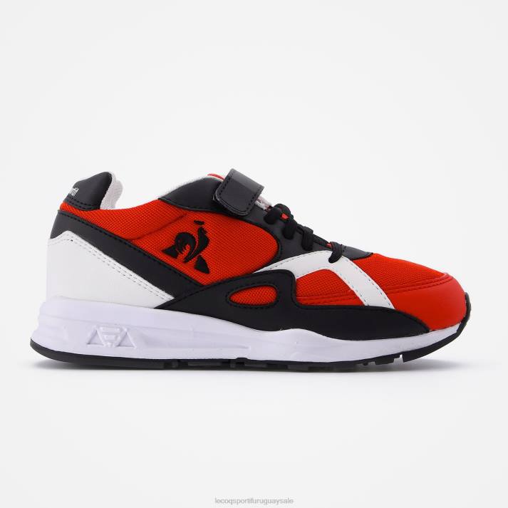 zapatos XFVP680 niños Le Coq Sportif zapato lcs r850 rojo