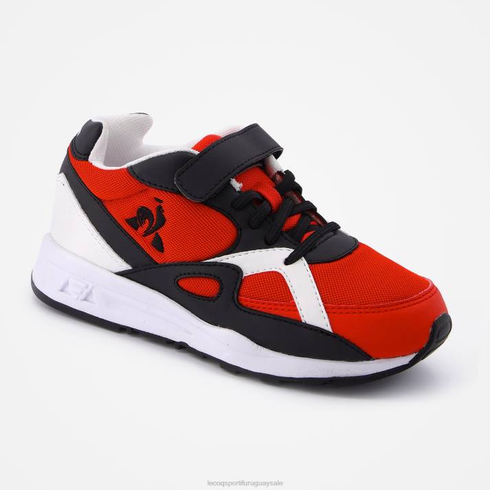 zapatos XFVP680 niños Le Coq Sportif zapato lcs r850 rojo