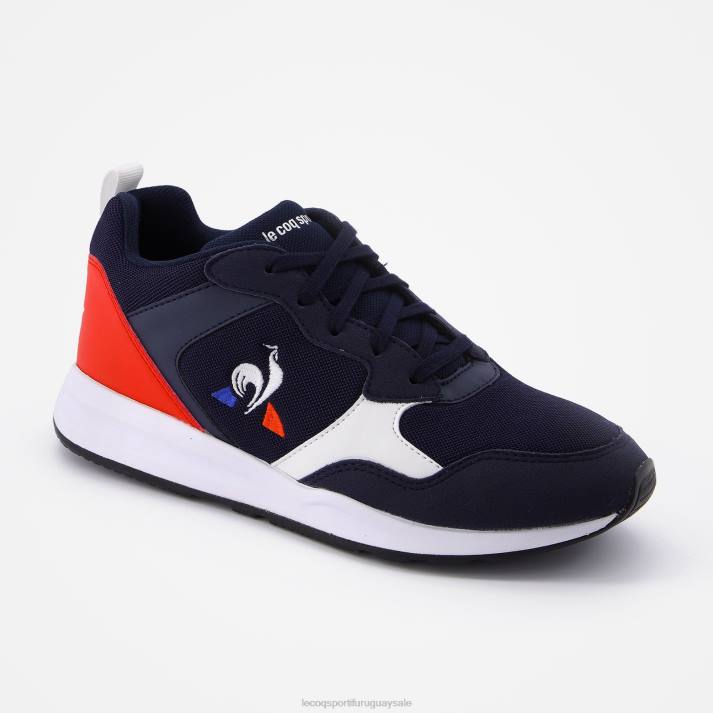 zapatos XFVP676 niños Le Coq Sportif zapato lcs r500 junior azul