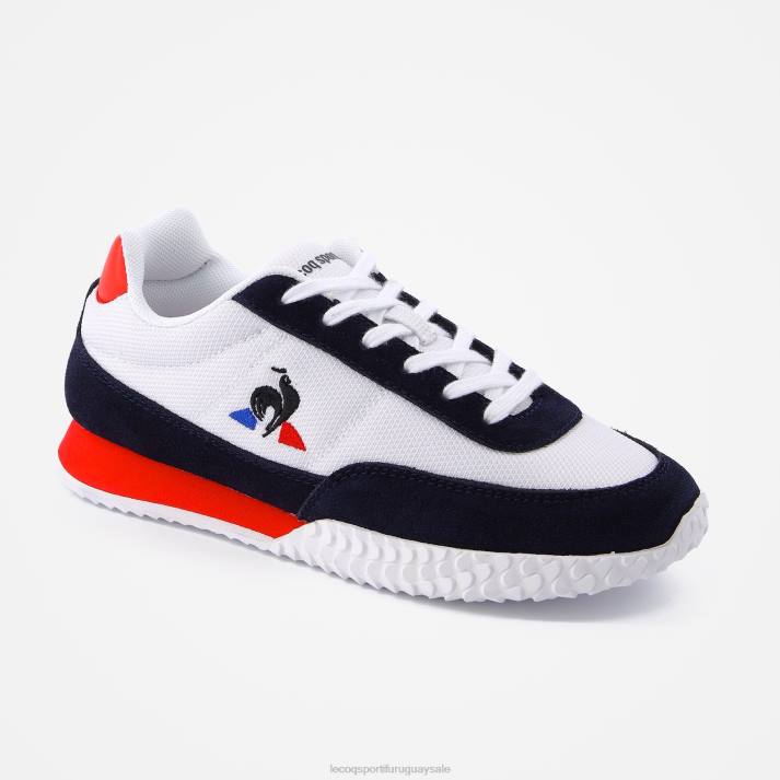 zapatos XFVP681 niños Le Coq Sportif zapato veloce junior blanco